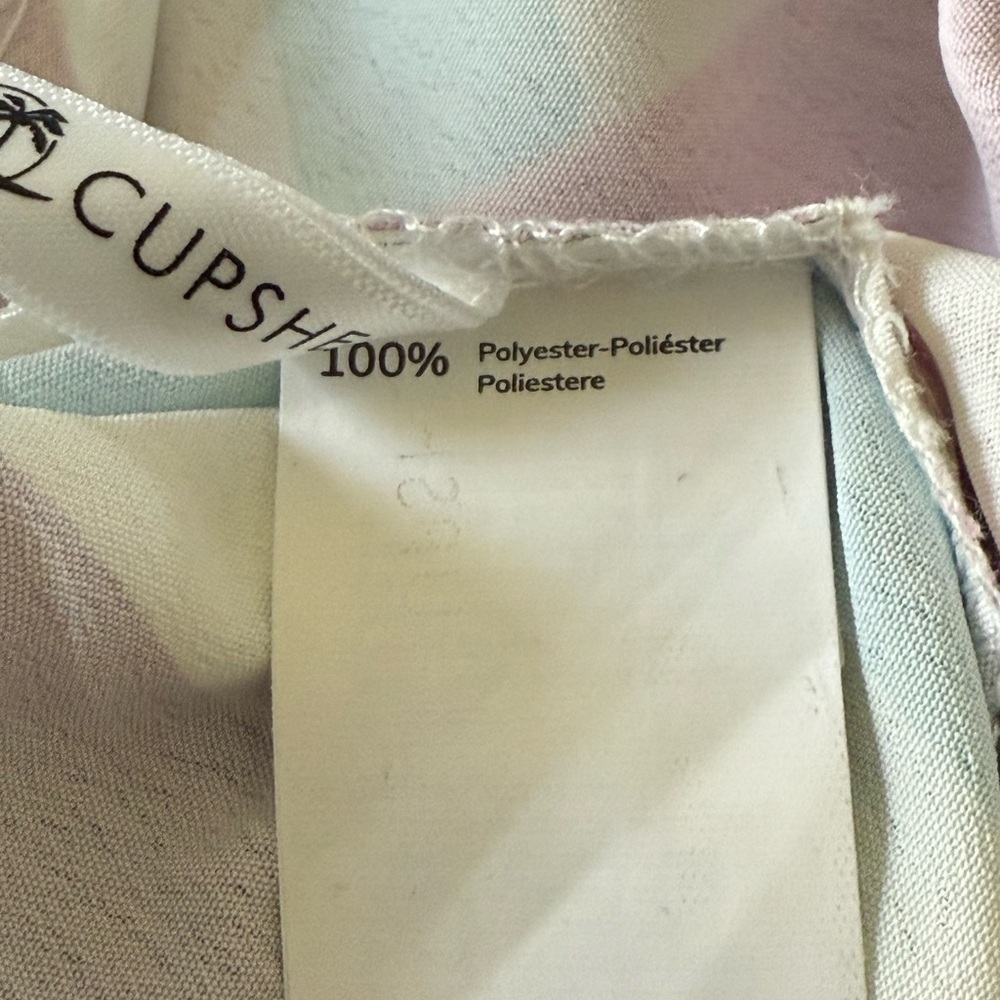 REDUCED! NWT Cupshe Pink and Yellow High Low Sundress - Picture 5 of 7